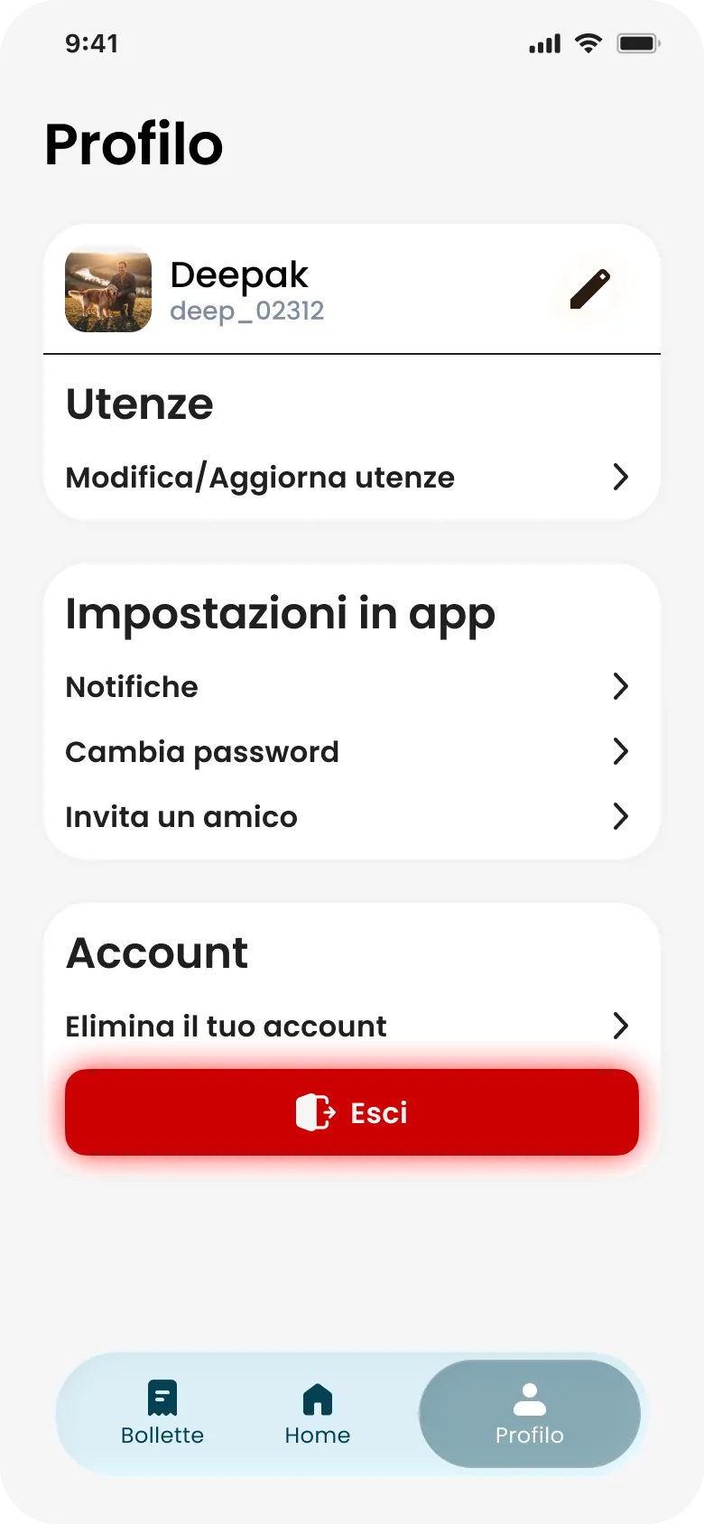 Acque Padane redesign — profile